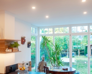 Dezent gesetzte Lichtstimmung